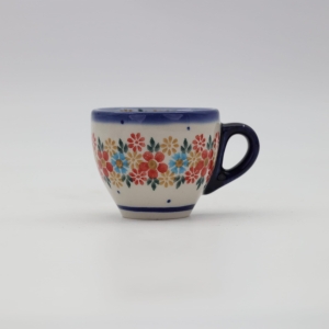 Filiżanka Bolesławiec do espresso 70 ml (A548 D52)    