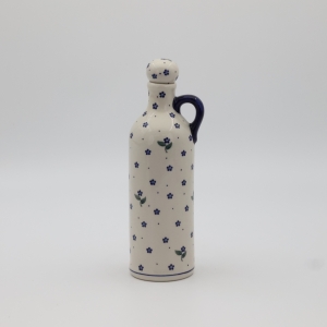 Ceramic bottle with cork small 0,6l (A64 D122) 