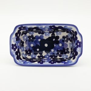 Forma ceramiczna z uszami do pieczenia chleba II (A181 D126)