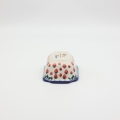 Forma ceramiczna z uszami do pieczenia chleba I A180 D139 – ręcznie malowana ceramika bolesławiecka, idealna do pieczenia chleba i ciast, trwała i ozdobna.