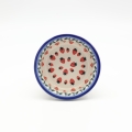 Small bowl / salad bowl A401 D139 – hand-painted Bolesławiec pottery, perfect for soups, desserts, and snacks.