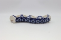 Decorative Bolesławiec candle holder A750 D108, beautiful addition to any interior.