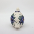 Bolesławiec ceramic pigeon – handmade, hand-painted, durable.