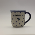 kubek dla babci, prezent dla babci, kubek babcia, kubek tulipan, upominek na dzień babci, kubek ceramiczny babcia, prezent dla babci urodziny