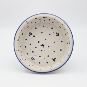 Round ceramic baking dish (A752 D122)