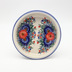 Round ceramic baking dish (A752 D12)