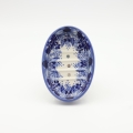 Elegant and durable large soap dish made from authentic Bolesławiec pottery. Hand-painted with traditional Polish patterns, perfect for bathroom decor or as a unique gift.