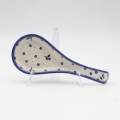 Hand-painted ceramic utensil spoon rest A473 from Bolesławiec.