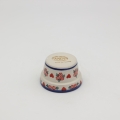 Large ceramic bowl for sauces and snacks – Bolesławiec pottery, hand-decorated with traditional patterns. Perfect for serving sauces, dips, and appetizers. Durable and decorative Polish ceramic.