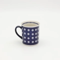 Hand-painted MARS mug with the word MAMA made from traditional Bolesławiec pottery. A perfect gift for moms for everyday use and special occasions.