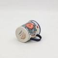 Hand-painted MARS mug with the word MAMA made from traditional Bolesławiec pottery. A perfect gift for moms for everyday use and special occasions.