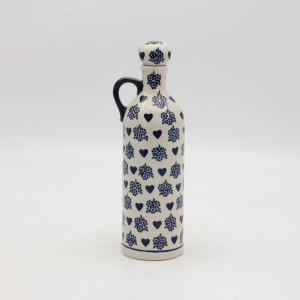 Ceramic bottle with cork large 0,8l (A67 D88)   