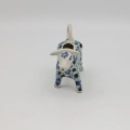 This unique piece was crafted from the highest quality stoneware and hand-decorated using the traditional stamping method, which guarantees that every single item possesses its own unique character and soul.