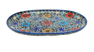 Platter oval large (A244 D66)