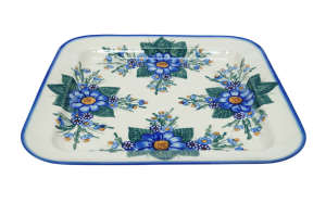 Square platter (A334 D7)