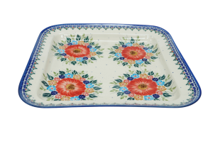 Square platter (A334 D60)