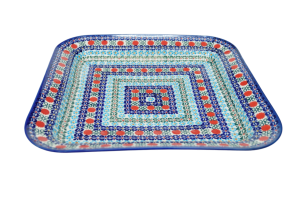 Square platter (A334 D30)