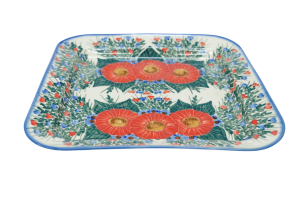 Square platter (A334 D28)