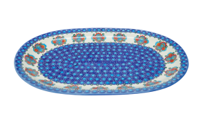 Platter oval large 38 (A153 D82)