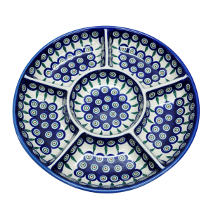 Round divided plate (A172 D43)