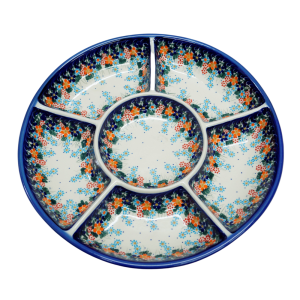 Round divided plate (A172 D23)
