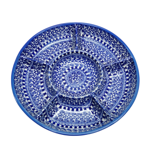 Round divided plate (A172 D25)