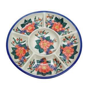 Round divided plate (A172 D68)