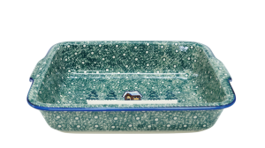 Ovenproof dish with handles (A121 D73)