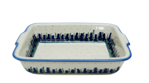 Ovenproof dish with handles (A121 D19)