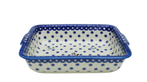 Ovenproof dish with handles (A121 D33)