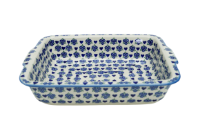 Ovenproof dish with handles (A121 D89)