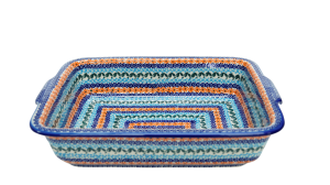Ovenproof dish with handles (A121 D69)
