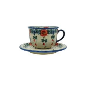 Cup and saucer (A44 D10)