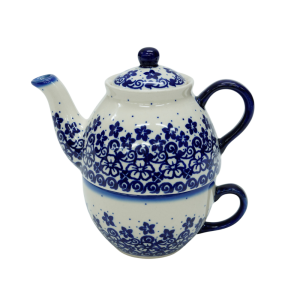 Teapot with a cup (A347 D27)