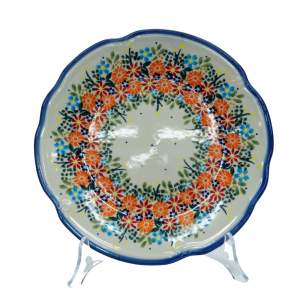 Talerz deserowy z reliefem 21,5 cm (A256 D55)