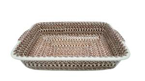 Ovenproof dish with handles (A121 D50)