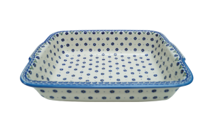 Ovenproof dish with handles (A121 D53)