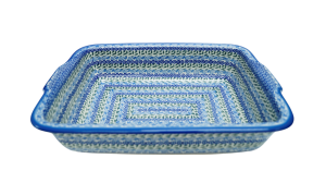 Ovenproof dish with handles (A121 D75)