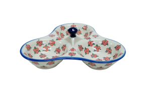 Triple serving tray (A365 D57)