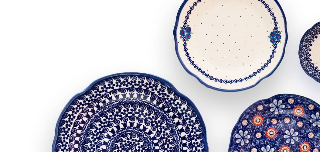 Pottery painted for a meal